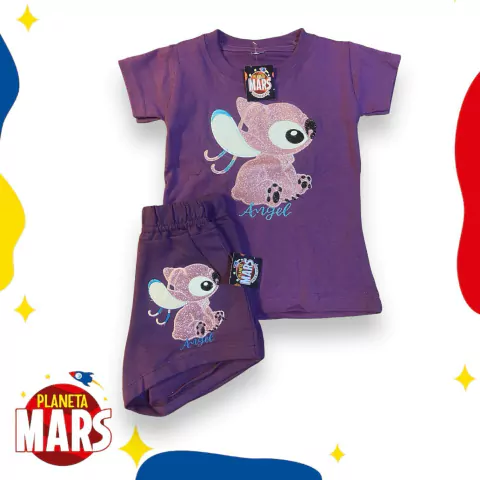 Conjunto bordado Angel Stitch