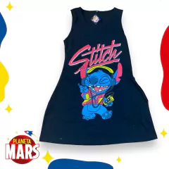 Vestido mujer Stitch (auriculares)