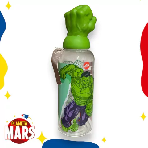 Botella Figurin Hulk