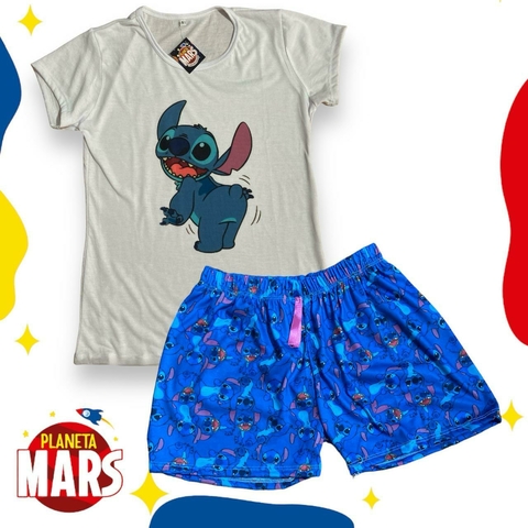 Pijama verano mujer Stitch