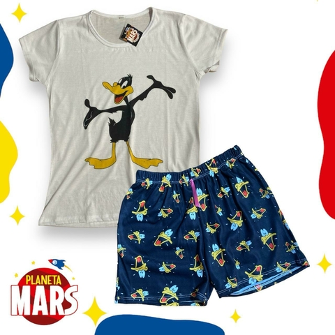 Pijama verano mujer Pato Lucas