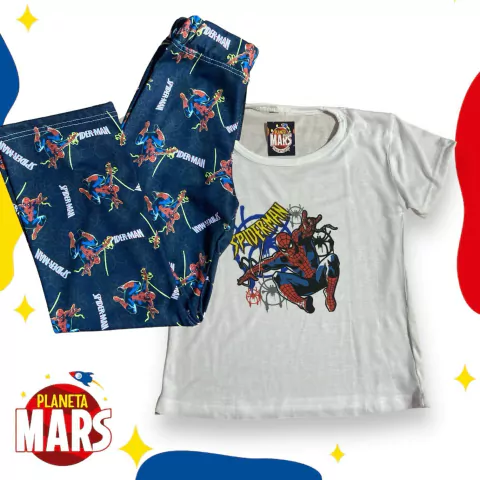 Pijama media estación Spiderman (saltando)