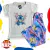 Pijama media estación Stitch (ohana lila)