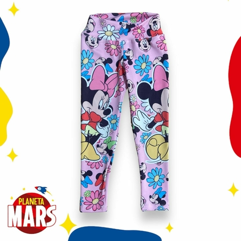 Calza sin friza Minnie (flores)