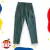 Calza cargo de bengalina verde militar