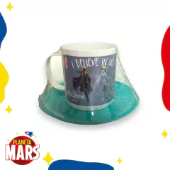 Taza con plato Frozen - comprar online