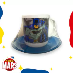 Taza con plato Batman