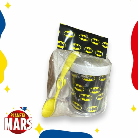 Taza con cuchara Batman (multi)