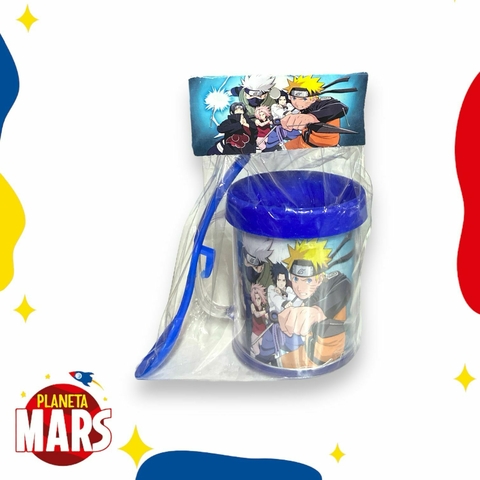 Taza con cuchara Naruto (todos)