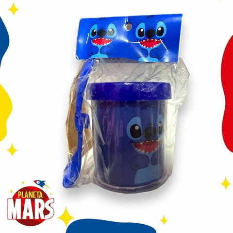 Taza con cuchara Stitch (cara)