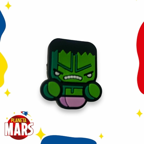 Pin para crocs Hulk
