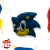 Prendedor Sonic (cara) - comprar online