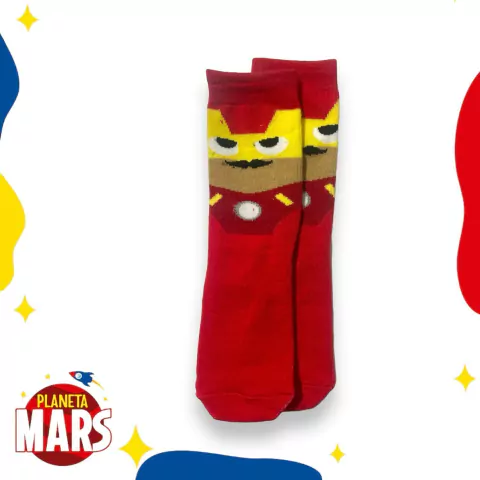 Medias niño Iron man (cara)