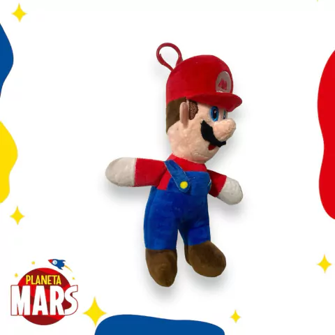 Llavero de peluche Mario Bros