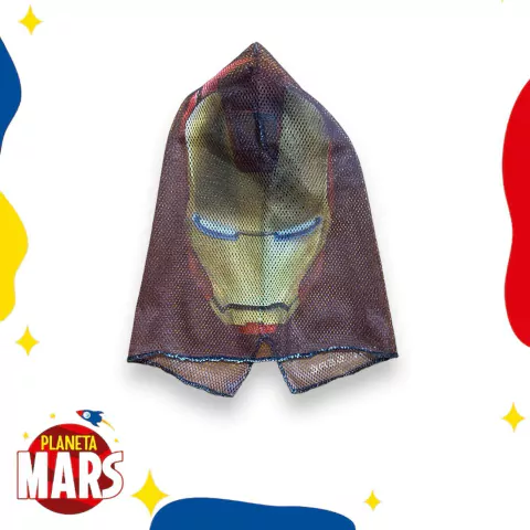 Máscara de tela Iron man