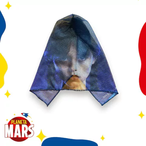 Máscara de tela Merlina