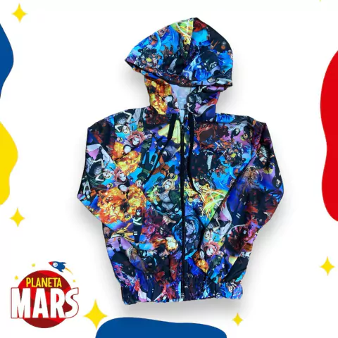 Campera de microfibra Naruto