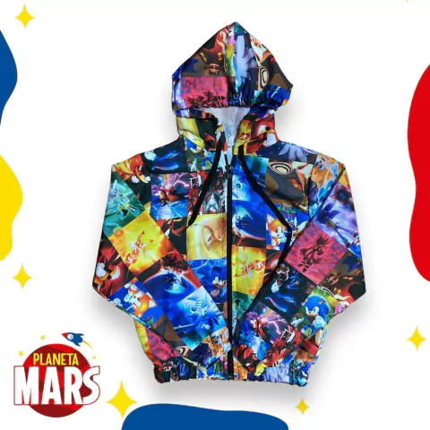 Campera de microfibra Sonic (cuadros)