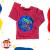 Camiseta con luz Avengers (fondo A)