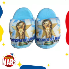 Pantuflones adulto Copa del mundo