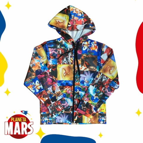 Campera de ketten Sonic (cuadros)