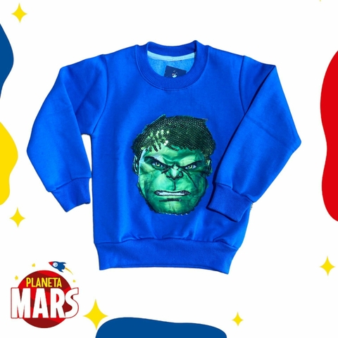 Buzo con luz Hulk (cara)
