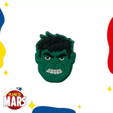 Pin para crocs Hulk