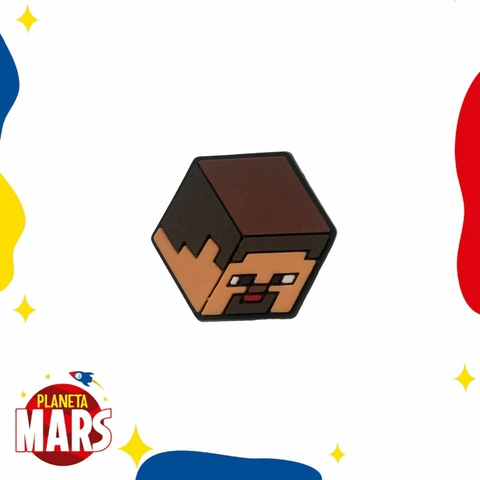 Pin para crocs Steve Minecraft