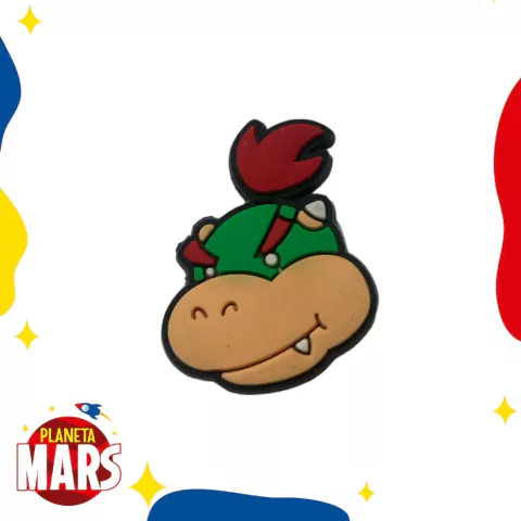 Pin para crocs Browser Mario Bros