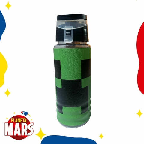 Botella Eco cuero Minecraft - comprar online