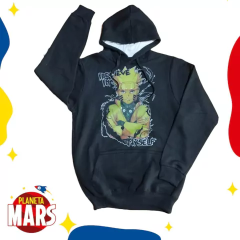 Buzo clásico adulto Naruto (letras)