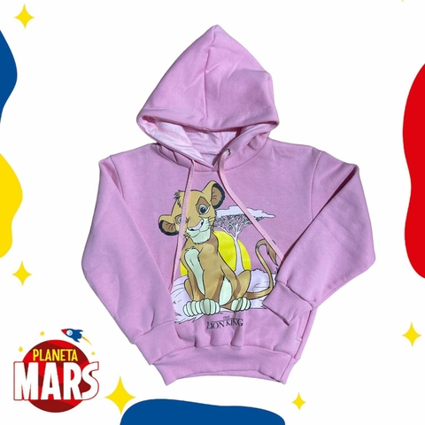 Buzo con capucha premium Simba Rey León