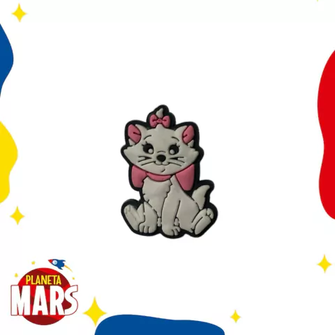 Pin para crocs Gatita Marie