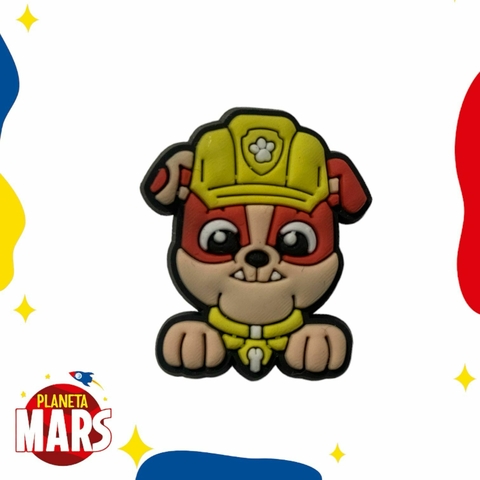 Pin para crocs Rubble Paw Patrol