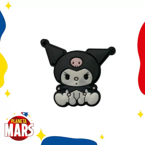 Pin para crocs Kuromi