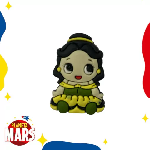 Pin para crocs La bella y la bestia