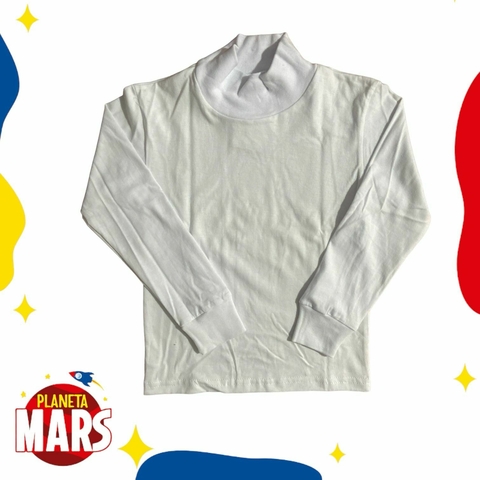 Media polera blanca - comprar online