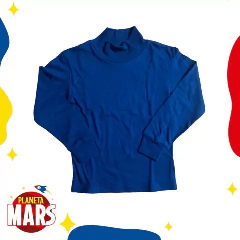 Media polera azul marino