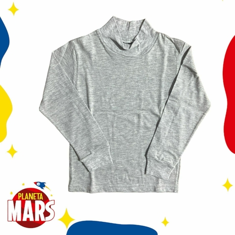 Media polera gris