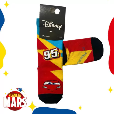 Medias de licencia Cars (rayo)