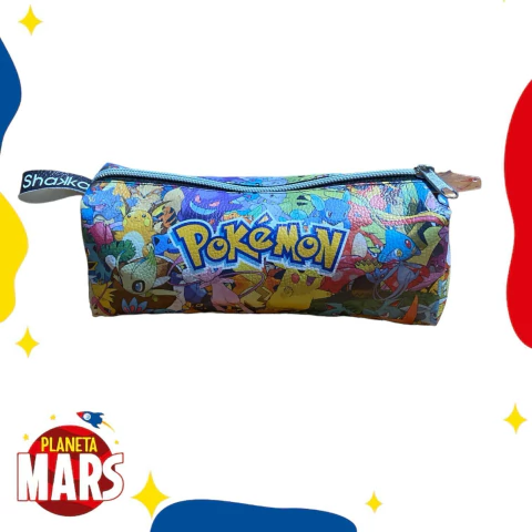 Cartuchera ecocuero Pokemon - comprar online