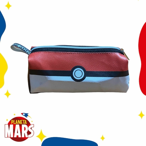 Cartuchera ecocuero Pokebola Pokemon - comprar online