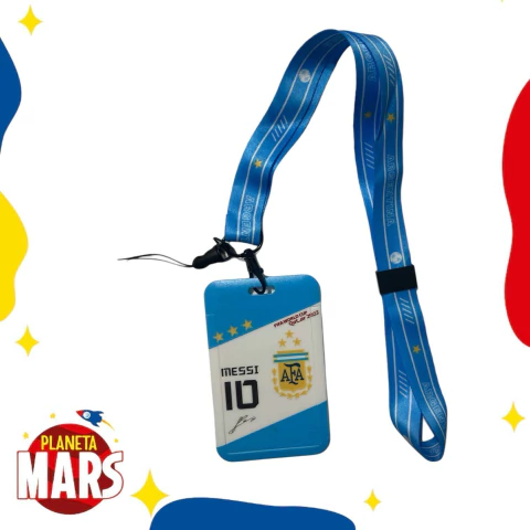 Porta tarjeta Messi (AFA) - comprar online