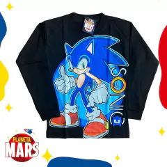 Camiseta reflectiva Sonic (animado)