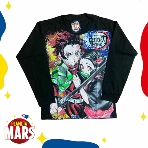 Camiseta reflectiva Demon Slayer