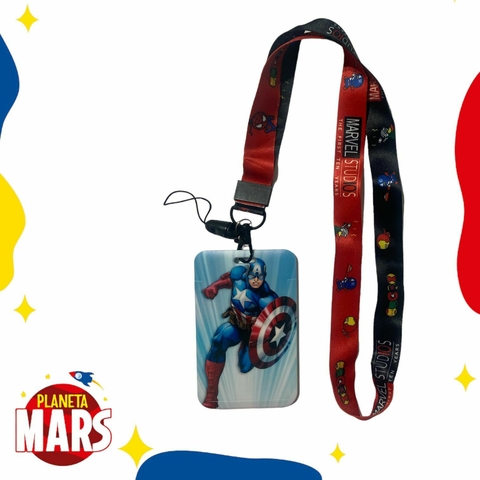 Porta tarjeta Capitan America