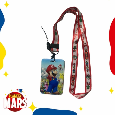 Porta tarjeta Mario Bros (estrella)