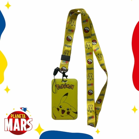Porta tarjeta Pikachu Pokemon