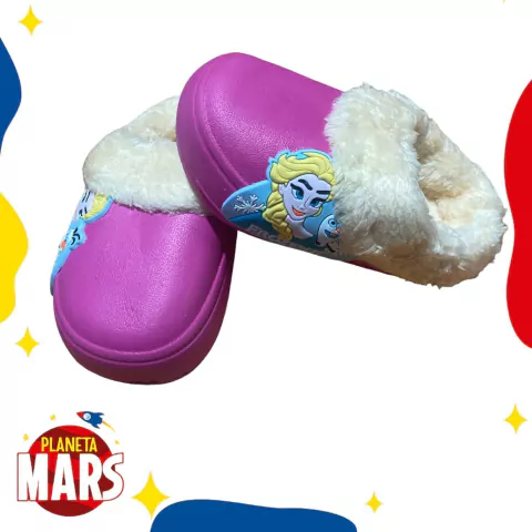 Crocs con corderito Frozen