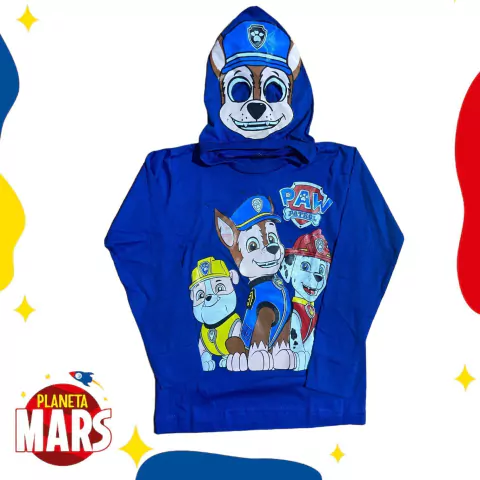 Camiseta con máscara Paw Patrol